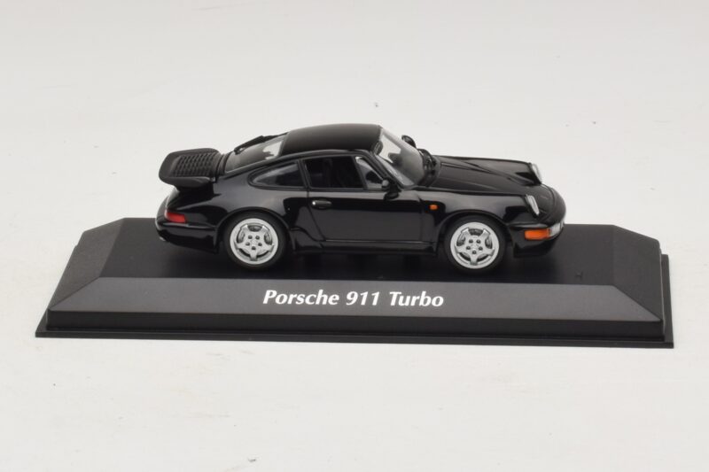 Porsche 911 964 Turbo Sort Maxichamps 1:43 940069101 Metal