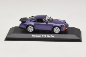 Porsche 911 964 Turbo Lilla Metallic Maxichamps 1:43 940069100 Metal