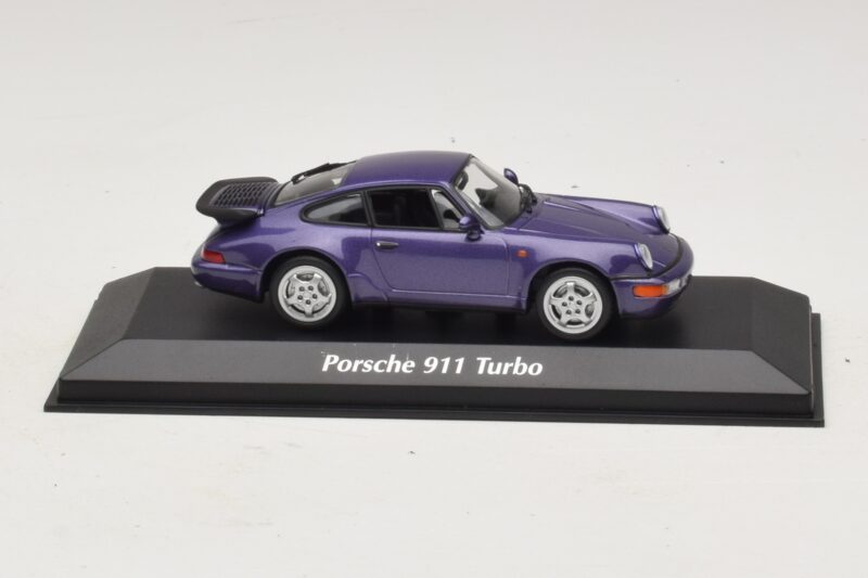 Porsche 911 964 Turbo Lilla Metallic Maxichamps 1:43 940069100 Metal