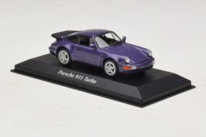 Porsche 911 964 Turbo Lilla Metallic Maxichamps 1:43 940069100 Metal — billede 3 af 5