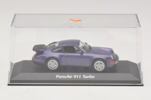 Porsche 911 964 Turbo Lilla Metallic Maxichamps 1:43 940069100 Metal — billede 4 af 5