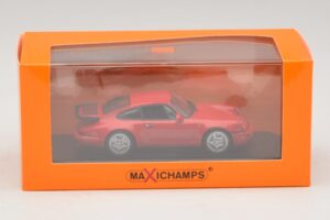 Porsche 911 964 Turbo Rød Maxichamps 1:43 940069102 Metal — billede 5 af 5