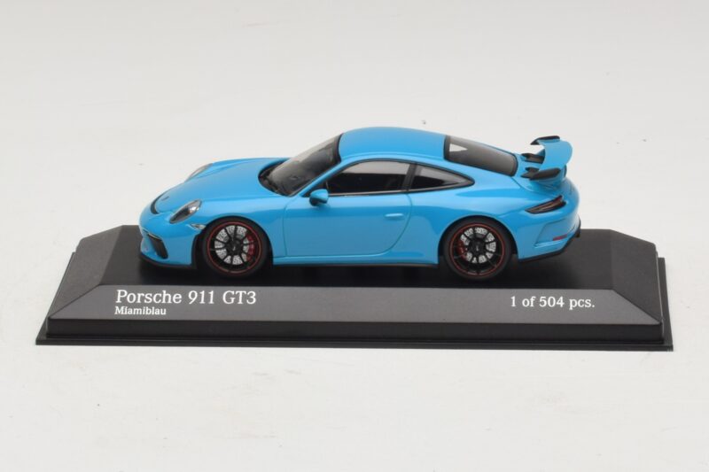 Porsche 911 991.1 GT3 Blå Minichamps 1:43 Porsche 911 991.1 GT3 Blå Minichamps 1:43 410066022 Metal