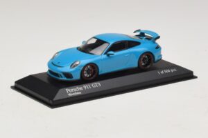 Porsche 911 991.1 GT3 Blå Minichamps 1:43 410066022 Metal — billede 2 af 5