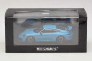 Porsche 911 991.1 GT3 Blå Minichamps 1:43 410066022 Metal — billede 5 af 5