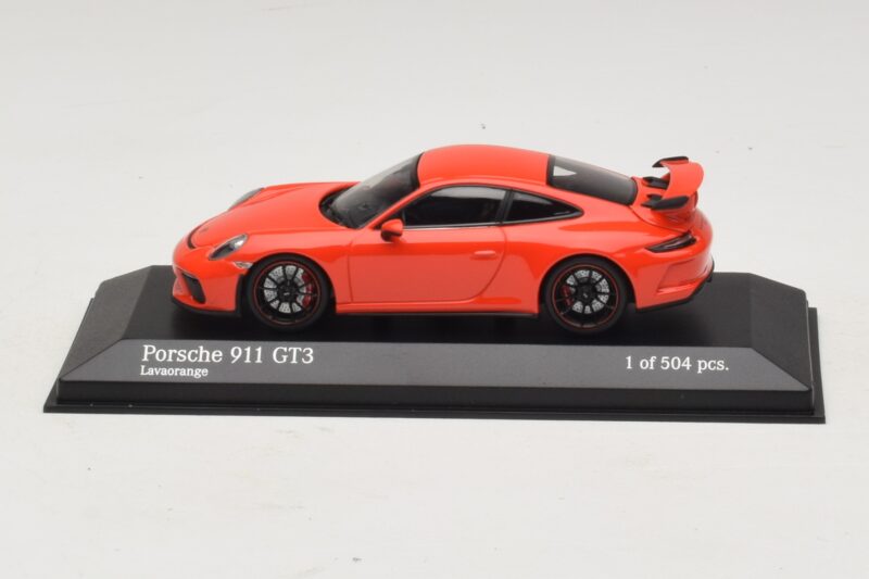 Porsche 911 991.1 GT3 Orange Minichamps 1:43 410066024 Metal
