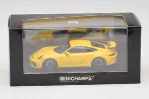 Porsche 911 991.1 GT3 Gul Minichamps 1:43 410066020 Metal — billede 5 af 5