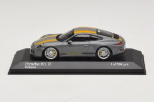 Porsche 911 991.1 R Grå Minichamps 1:43 410066232 Metal