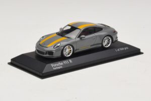 Porsche 911 991.1 R Grå Minichamps 1:43 410066232 Metal — billede 2 af 5