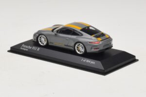 Porsche 911 991.1 R Grå Minichamps 1:43 410066232 Metal — billede 3 af 5