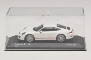 Porsche 911 991.1 R Hvid Minichamps 1:43 410066221 Metal — billede 4 af 5