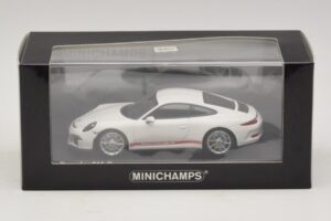 Porsche 911 991.1 R Hvid Minichamps 1:43 410066221 Metal — billede 5 af 5