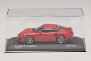 Porsche 911 991.1 Turbo S Rød Minichamps 1:43 410067170 Metal — billede 4 af 5