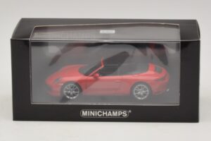 Porsche 911 991.2 Carrera 4 Cabriolet Rød Minichamps 1:43 410067230 Metal — billede 5 af 5