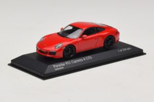 Porsche 911 991.2 Carrera 4 GTS Rød Minichamps 1:43 410067320 Metal — billede 2 af 5