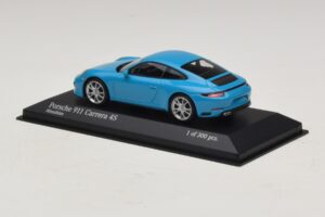 Porsche 911 991.2 Carrera 4S Blå Minichamps 1:43 410067242 Metal — billede 3 af 5