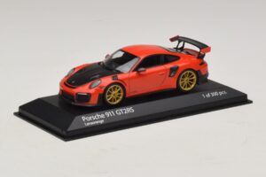 Porsche 911 991.2 GT2 RS Orange Minichamps 1:43 410067229 Metal — billede 2 af 5