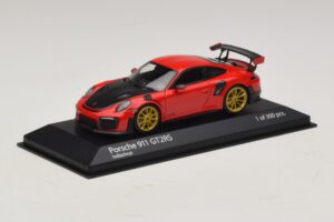 Porsche 911 991.2 GT2 RS Rød Minichamps 1:43 410067227 Metal — billede 2 af 5