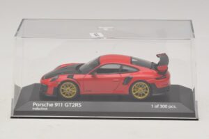 Porsche 911 991.2 GT2 RS Rød Minichamps 1:43 410067227 Metal — billede 4 af 5
