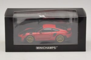 Porsche 911 991.2 GT2 RS Rød Minichamps 1:43 410067227 Metal — billede 5 af 5