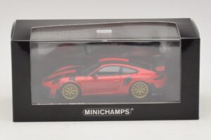 Porsche 911 991.2 GT2 RS Weissach Package Rød Minichamps 1:43 410067221 Metal — billede 5 af 5
