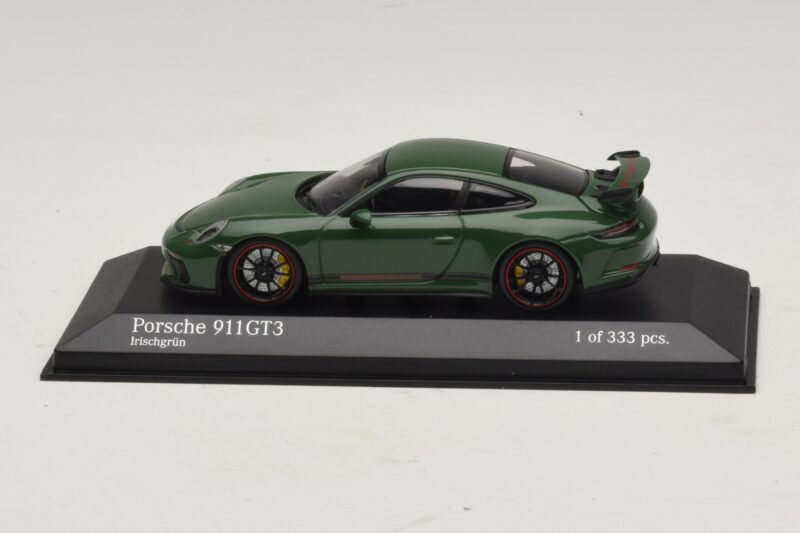Porsche 911 991.2 GT3 Grøn Minichamps 1:43 410066028 Metal