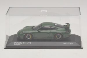 Porsche 911 991.2 GT3 Grøn Minichamps 1:43 410066028 Metal — billede 4 af 5