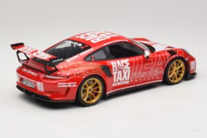 Porsche 911 991.2 GT3 RS GerSpeed Race Taxi Minichamps 1:18 155068227 Metal — billede 2 af 6