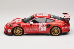 Porsche 911 991.2 GT3 RS GerSpeed Race Taxi Minichamps 1:18 155068227 Metal — billede 3 af 6