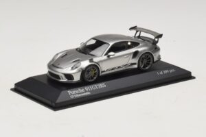 Porsche 911 991.2 GT3 RS Sølv Minichamps 1:43 410067020 Metal — billede 2 af 5