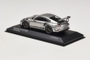 Porsche 911 991.2 GT3 RS Sølv Minichamps 1:43 410067020 Metal — billede 3 af 5