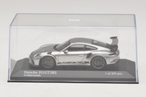 Porsche 911 991.2 GT3 RS Sølv Minichamps 1:43 410067020 Metal — billede 4 af 5
