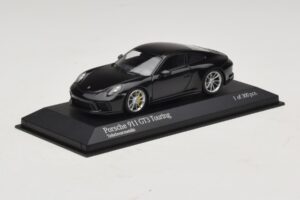 Porsche 911 991.2 GT3 Touring Sort Metallic Minichamps 1:43 410067424 Metal — billede 2 af 5