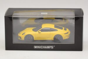 Porsche 911 991.2 GT3 Touring Gul Minichamps 1:43 410067421 Metal — billede 5 af 5