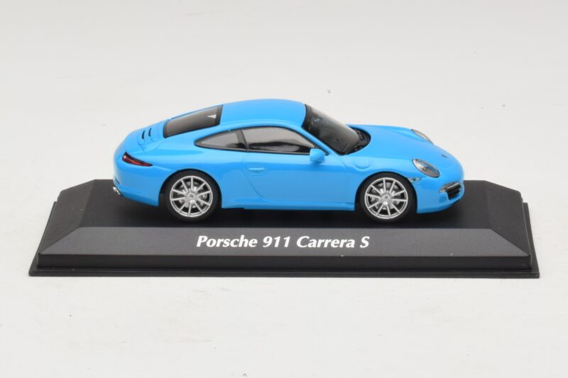 Porsche 911 991 Carrera S Blå Maxichamps 1:43 940060220 Metal
