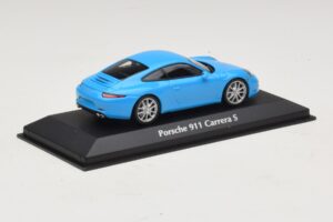 Porsche 911 991 Carrera S Blå Maxichamps 1:43 940060220 Metal — billede 2 af 5