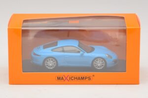 Porsche 911 991 Carrera S Blå Maxichamps 1:43 940060220 Metal — billede 5 af 5