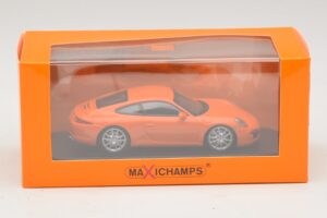 Porsche 911 991 Carrera S Orange Maxichamps 1:43 940060221 Metal — billede 5 af 5