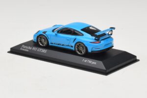 Porsche 911 991 GT3 RS Blå Minichamps 1:43 410063222 Metal — billede 3 af 5