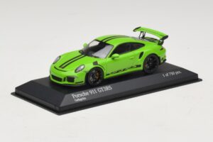 Porsche 911 991 GT3 RS Grøn Minichamps 1:43 410063224 Metal — billede 2 af 5