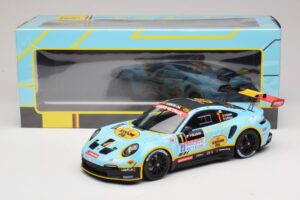 Porsche 911 992 Rally GT #1 C. Cherain / D. Withers Rallye de Wallonie 2025 IXO 1:18 18RMC254 Metal — billede 6 af 6