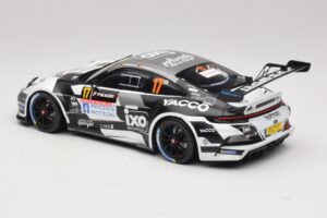 Porsche 911 992 Rally GT #17 C. De Cecco / J. Humblet Rallye de Wallonie 2025 IXO 1:18 18RMC255 Metal — billede 5 af 6