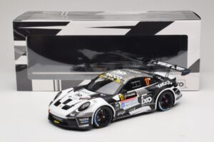 Porsche 911 992 Rally GT #17 C. De Cecco / J. Humblet Rallye de Wallonie 2025 IXO 1:18 18RMC255 Metal — billede 6 af 6