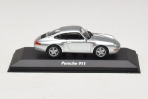 Porsche 911 993 Sølv Maxichamps 1:43 940063001 Metal