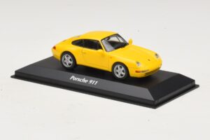 Porsche 911 993 Gul Maxichamps 1:43 940063000 Metal — billede 3 af 5