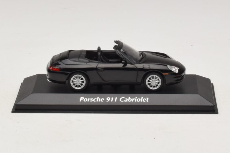 Porsche 911 996 Cabriolet Sort Metallic Maxichamps 1:43 940061030 Metal