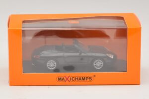Porsche 911 996 Cabriolet Sort Metallic Maxichamps 1:43 940061030 Metal — billede 5 af 5