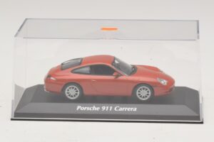 Porsche 911 996 Carrera Orange Metallic Maxichamps 1:43 940061021 Metal — billede 4 af 5