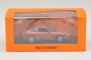 Porsche 911 996 Carrera Orange Metallic Maxichamps 1:43 940061021 Metal — billede 5 af 5