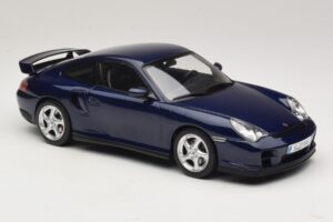 Porsche 911 996 GT2 Mørkeblå Metallic KK-Scale 1:18 KKDC181452 Metal — billede 4 af 6